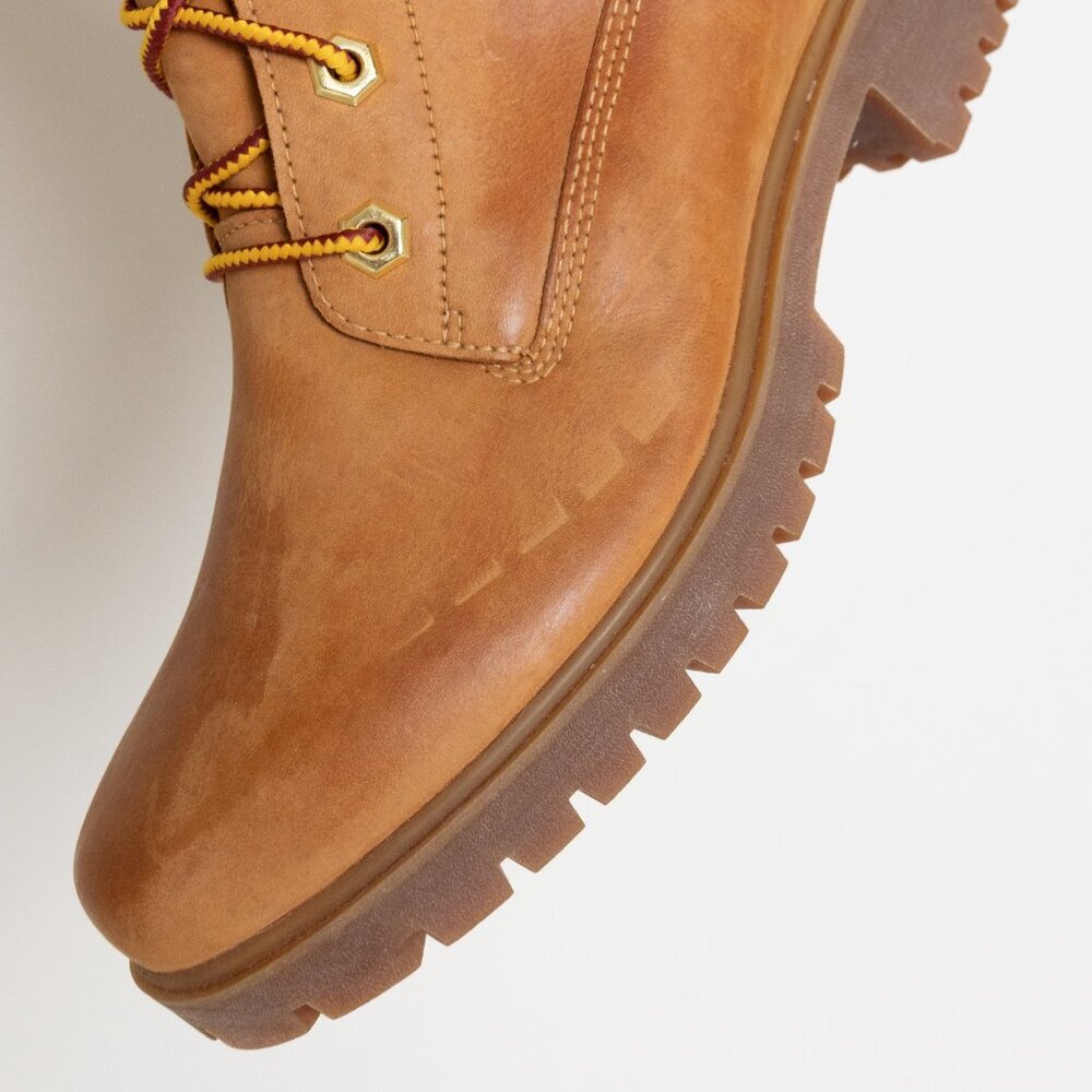 Timberland Premium 14 Inch Wheat Nubuck Leather Waterproof Boots 6.5 - Picture 12 of 16
